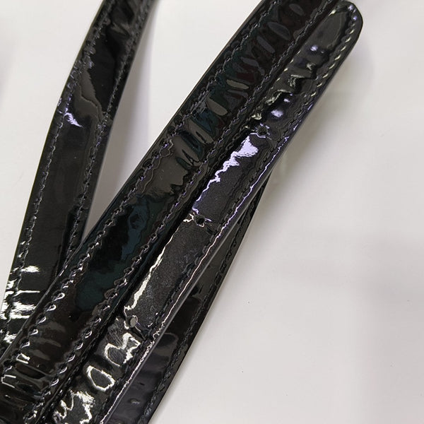 Karligraphy Patent Leather Black