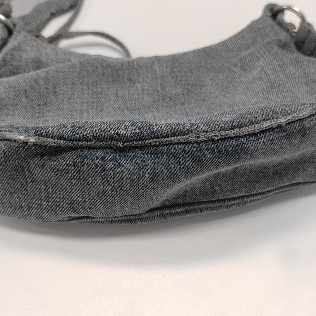 Le Cagole Small Denim Blue