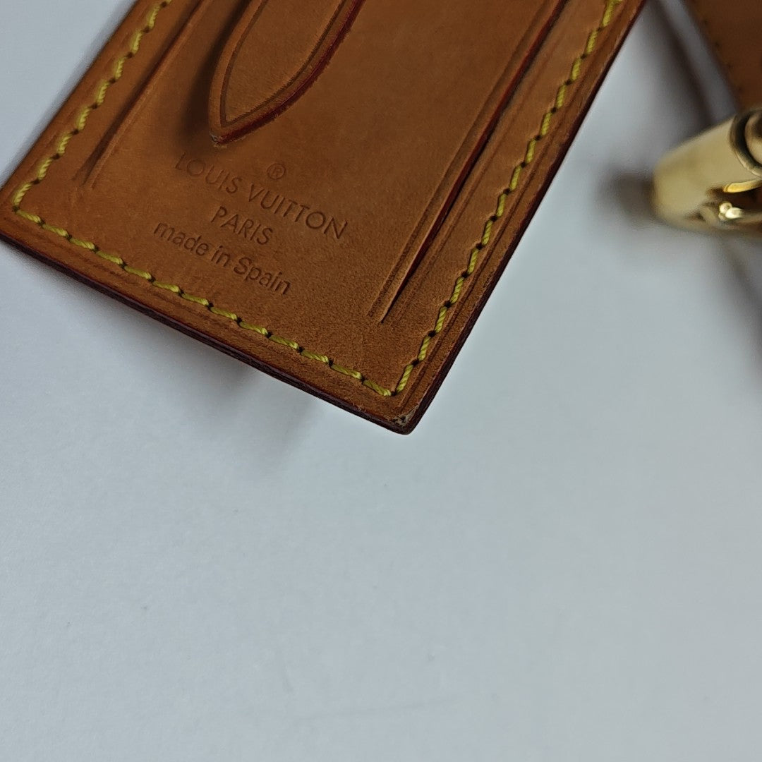 NÉONOÉ MM Monogram Coated Canvas White