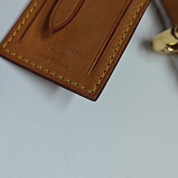 NÉONOÉ MM Monogram Coated Canvas White