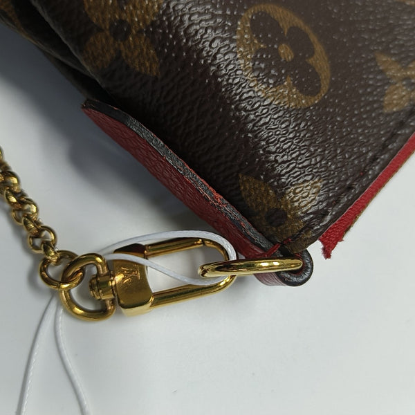 PALLAS BB Monogram Coated Canvas Brown