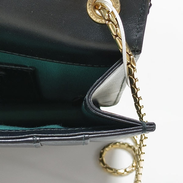SERPENTI FOREVER Small Calfskin Black