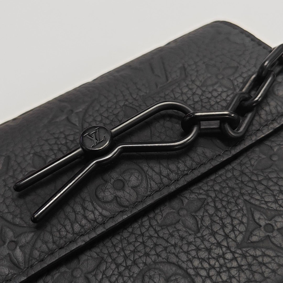 SOFT TRUNK Mini Monogram Calfskin Black