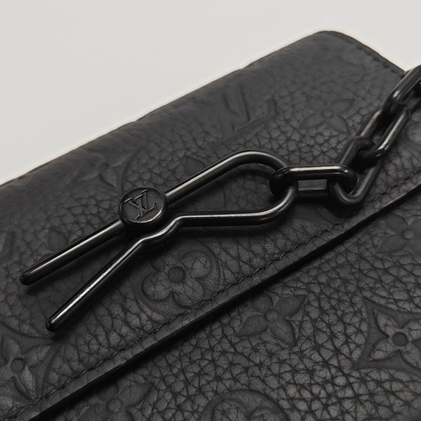 SOFT TRUNK Mini Monogram Calfskin Black