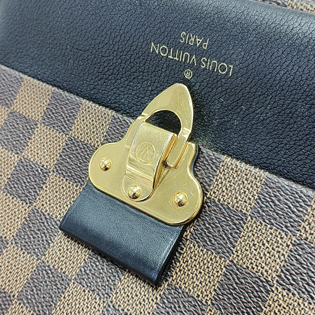 VAVIN PM Damier Ebene Coated Canvas Brown