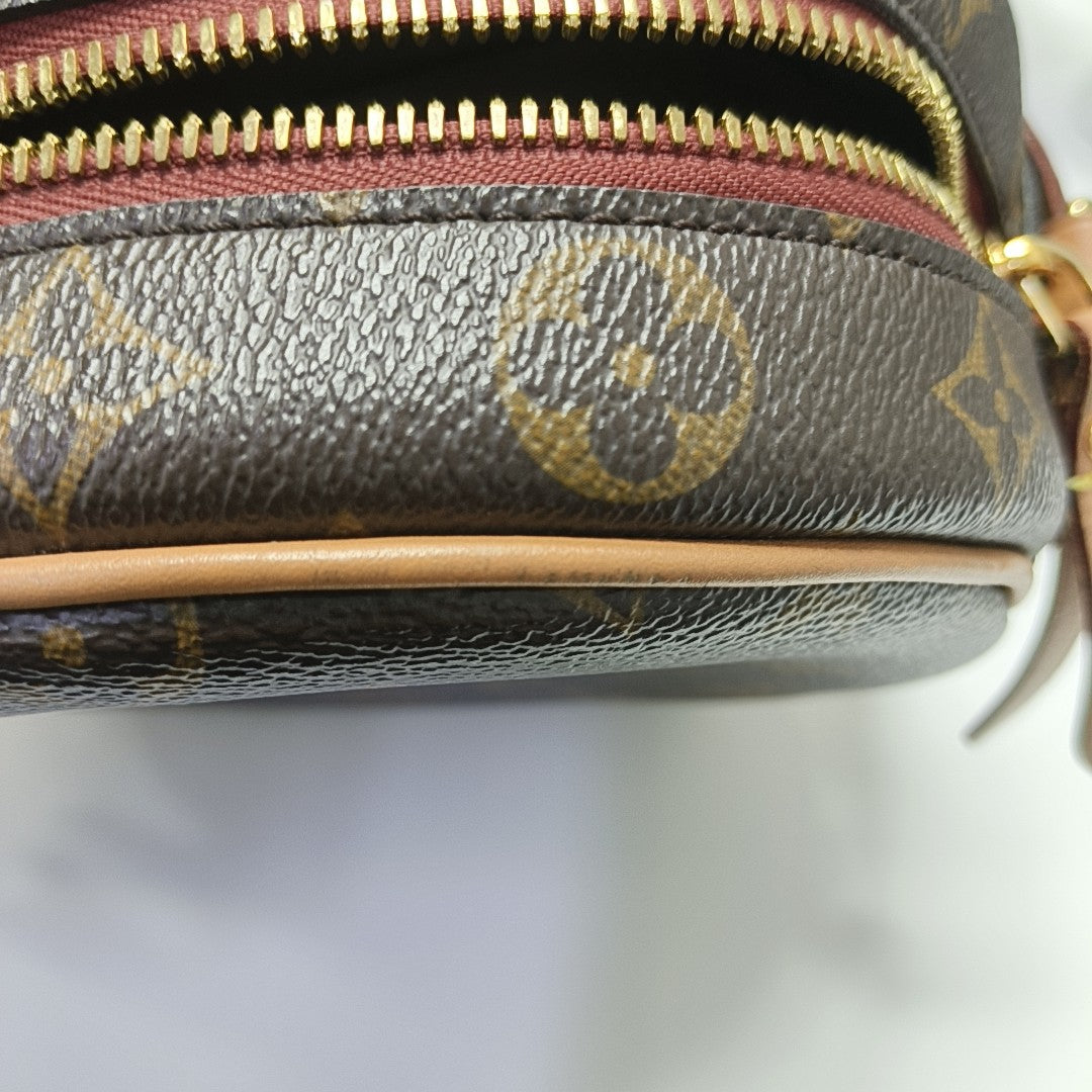 BOITE CHAPEAU PM Monogram Coated Canvas Brown