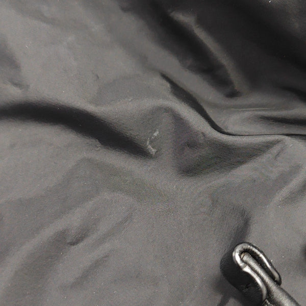 Nylon Top Handle Bag Black
