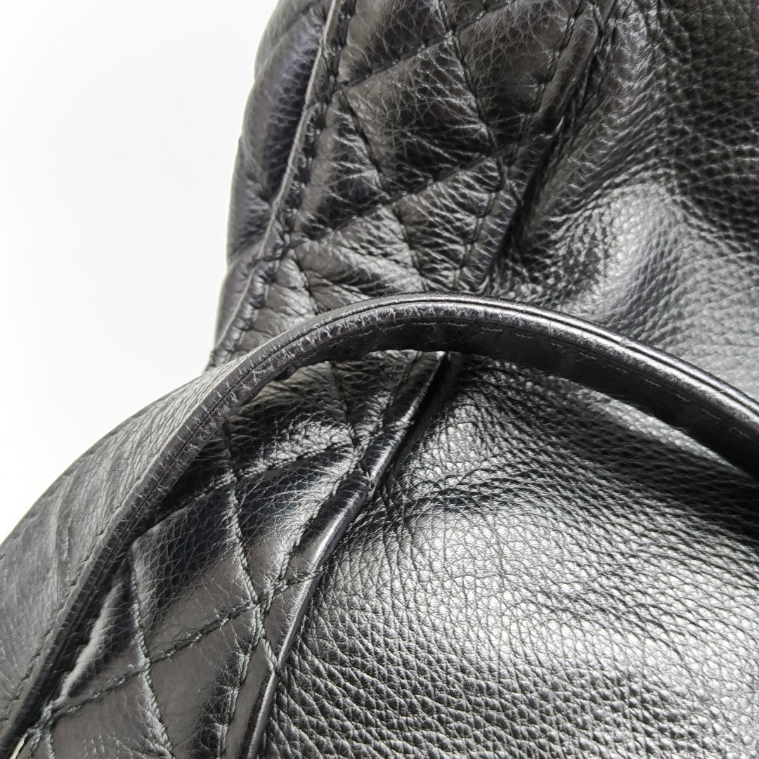 Quilted Calfskin Black