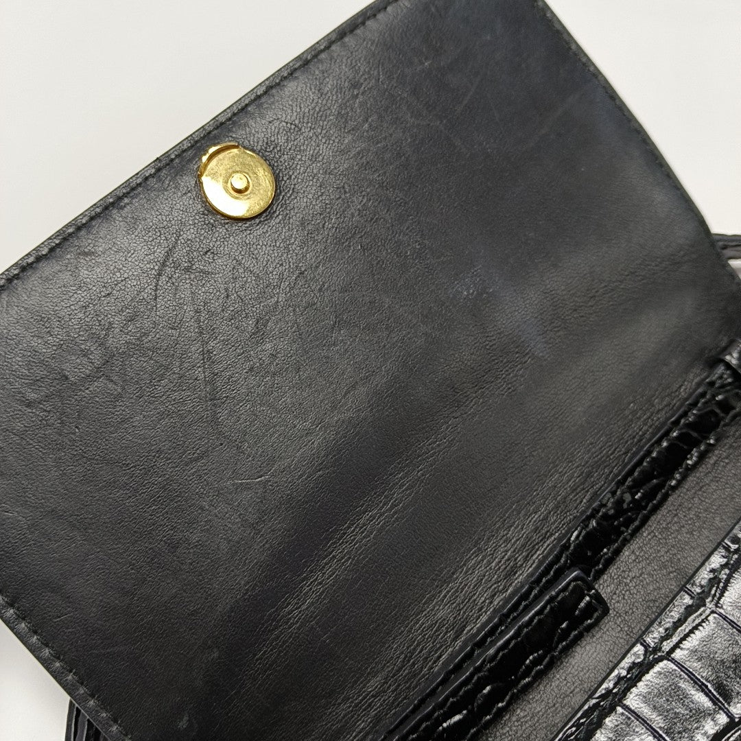 B. Calfskin Black