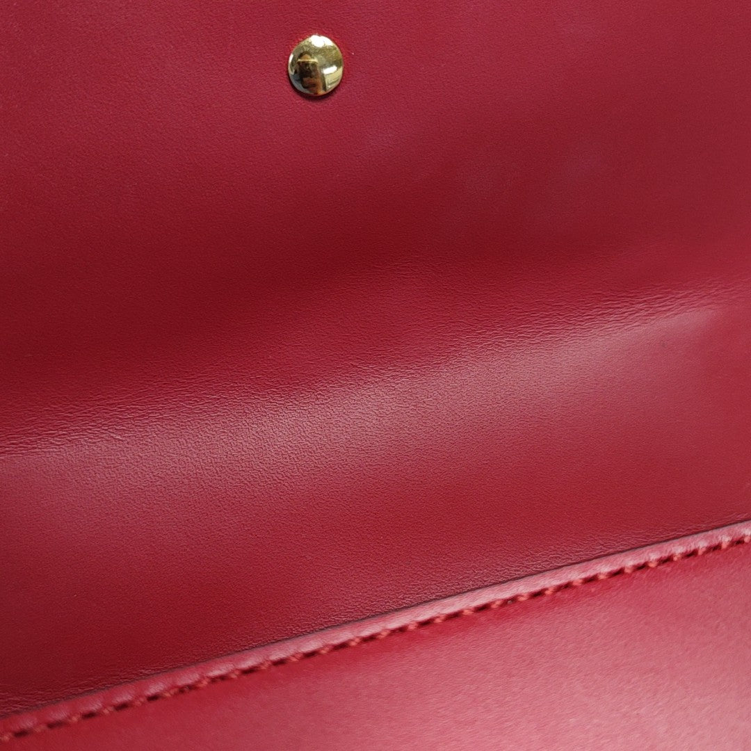 Sylvie Mini Calfskin Red