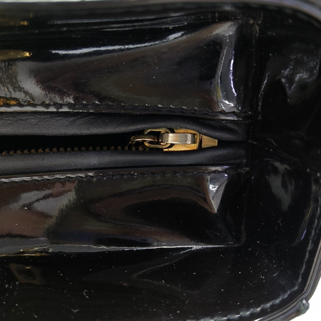 Lady Dior Grande Cannage Charol Negro