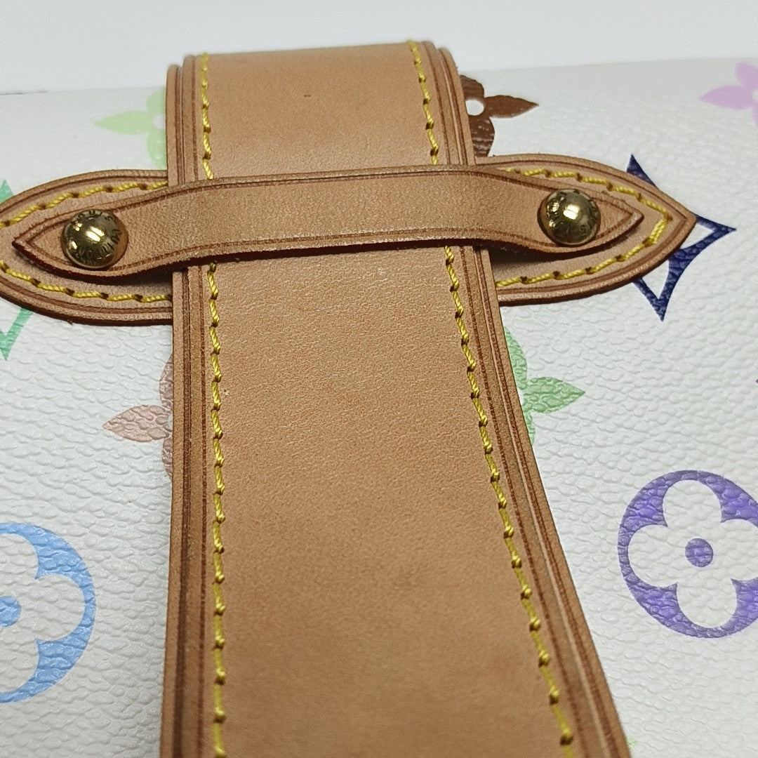 LV × TM SHIRLEY Monogram Coated Canvas White