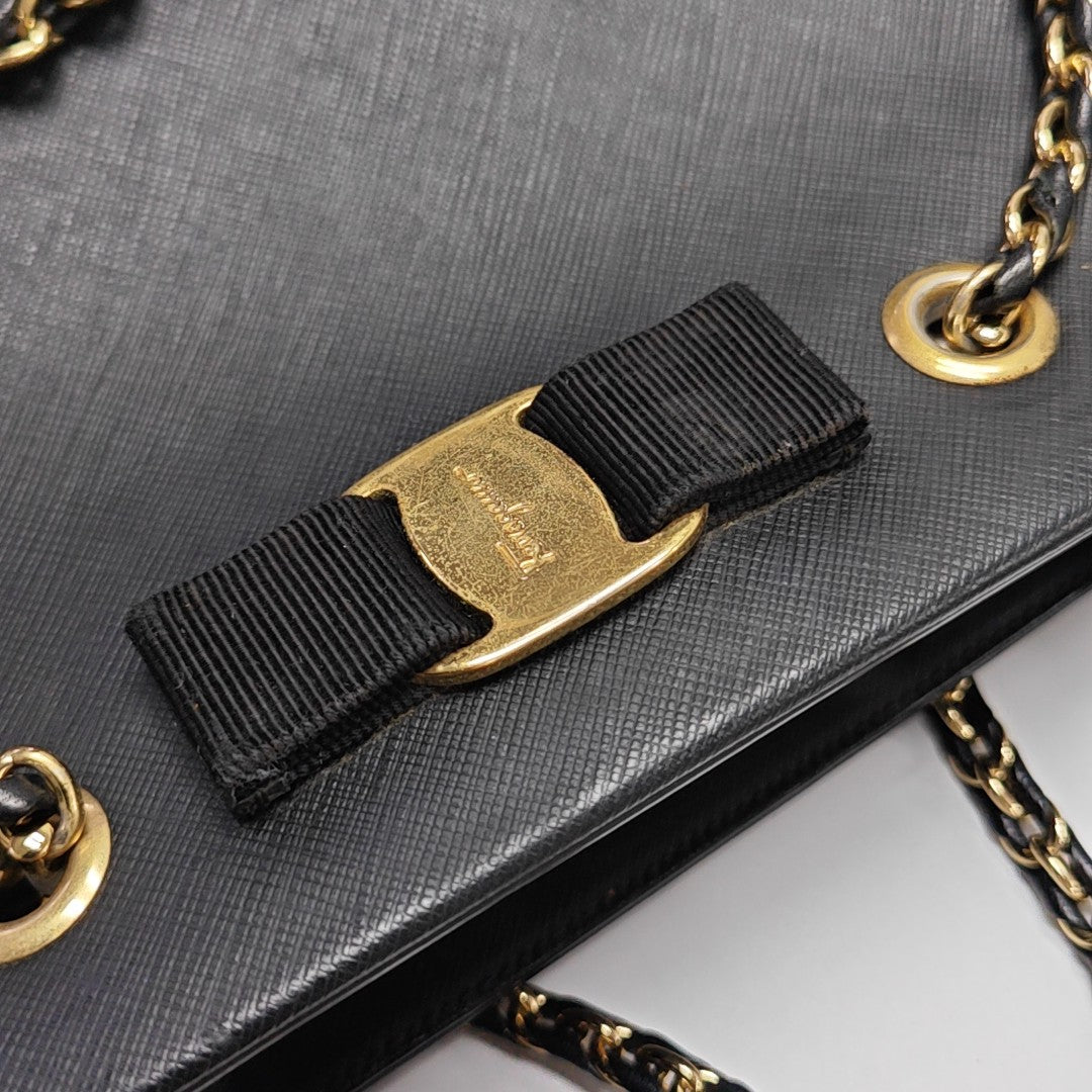 Calfskin Tote Bag Black