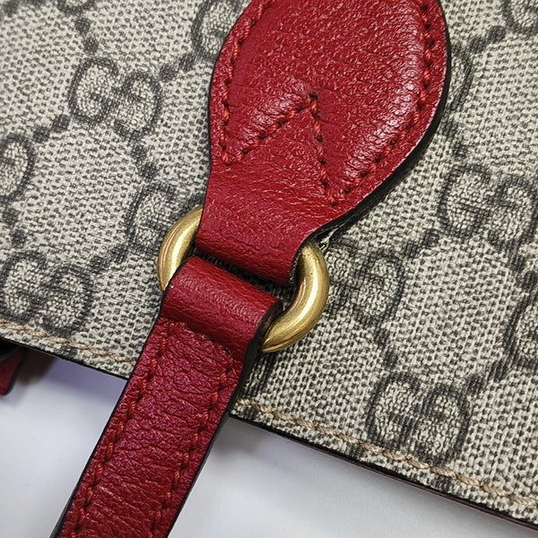 Children’s GG Bucket Monogram Coated Canvas Beige