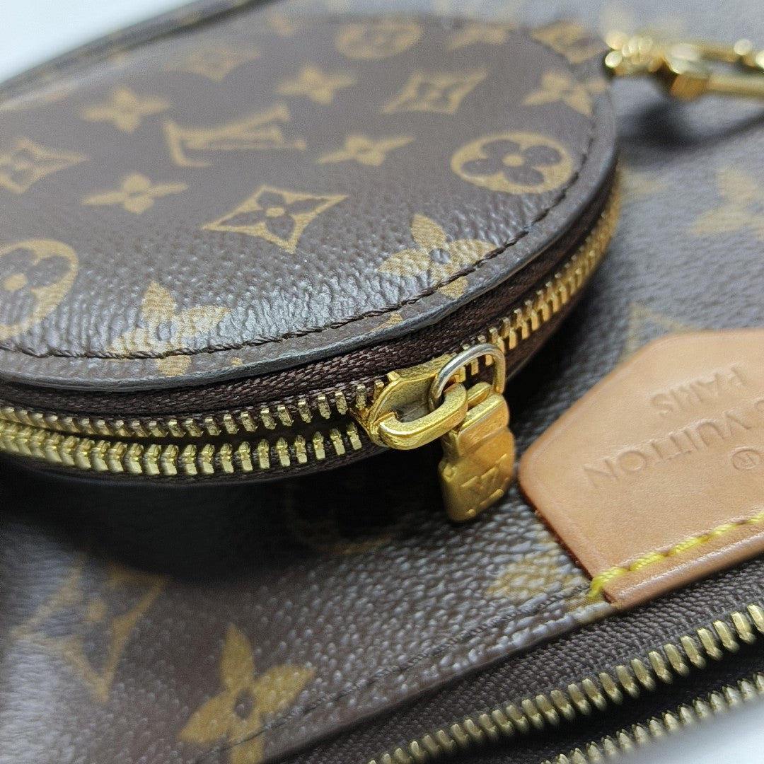 MULTI Monogram Coated Canvas Brown