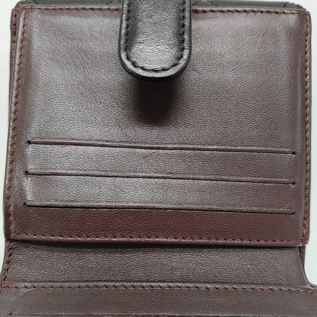 Quilted Lambskin Wallet Black