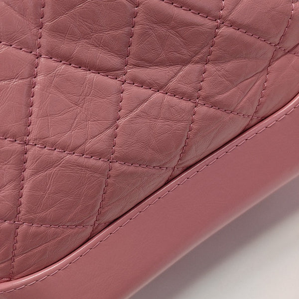 GABRIELLE Small Quilted Calfskin Red