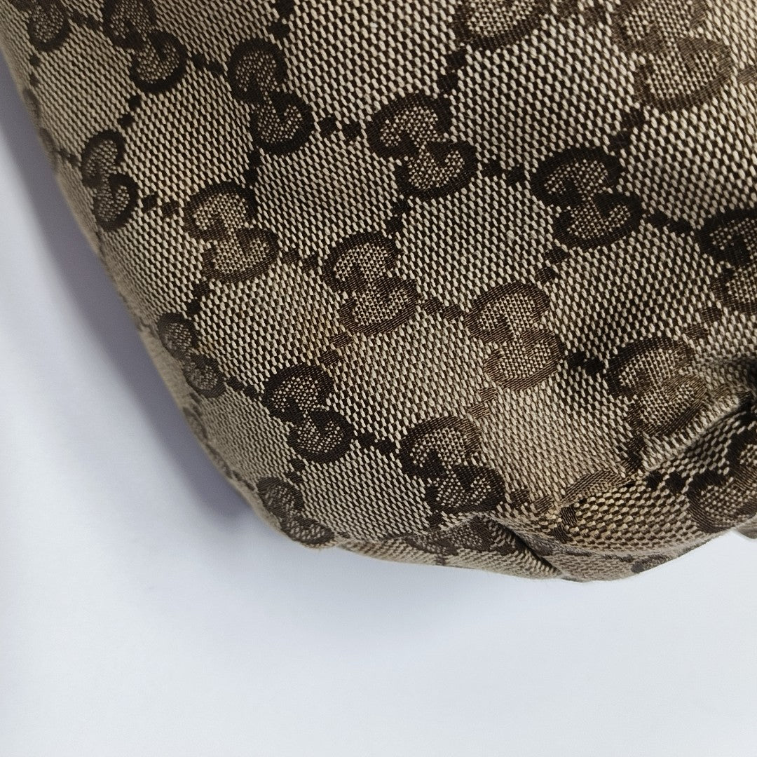 Ophidia Medium Monogram Canvas Brown