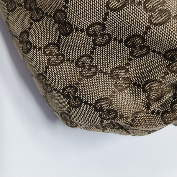 Ophidia Medium Monogram Canvas Brown