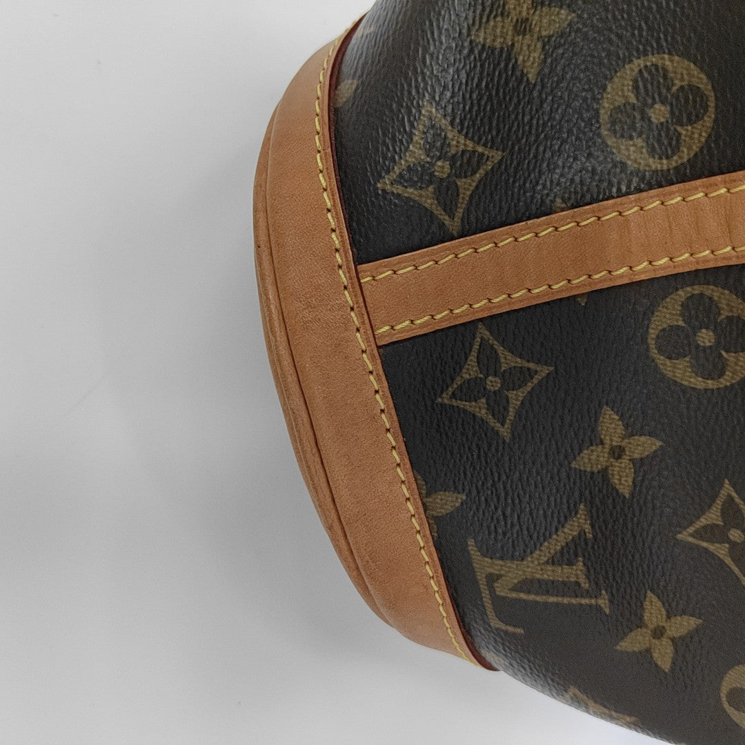 DUFFLE Monogram Coated Canvas Brown