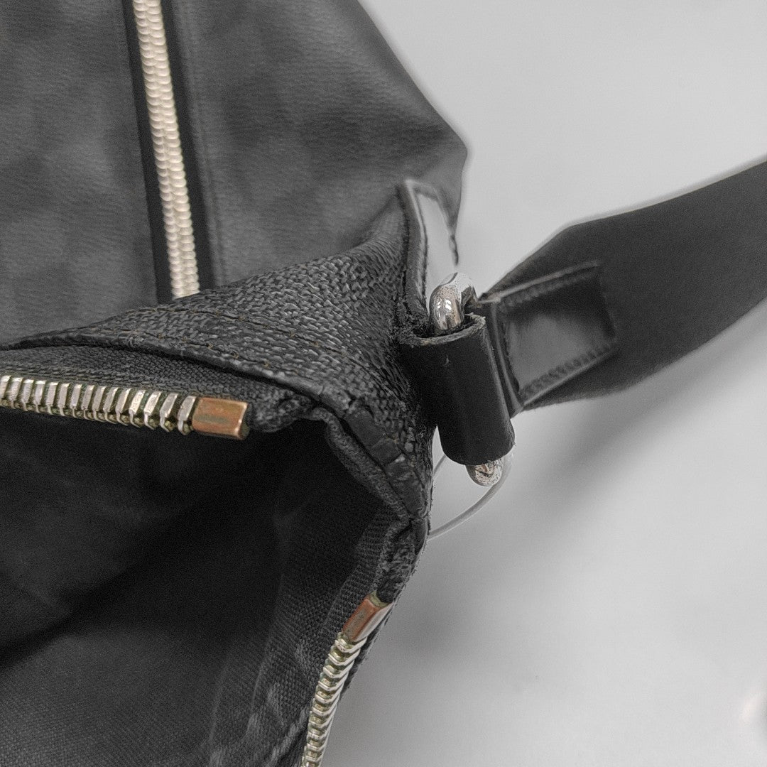 MICK MM Damier Graphite Coated Canvas Gray