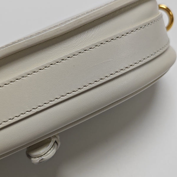Bobby Medium Calfskin White
