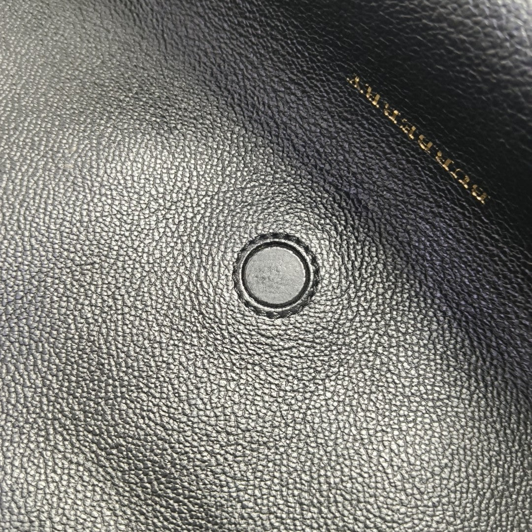 Buckle Small Calfskin Black