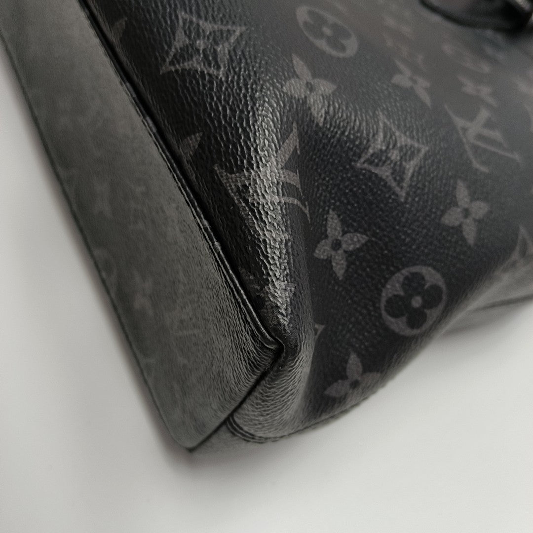 EXPLORER Monogram Coated Canvas Black
