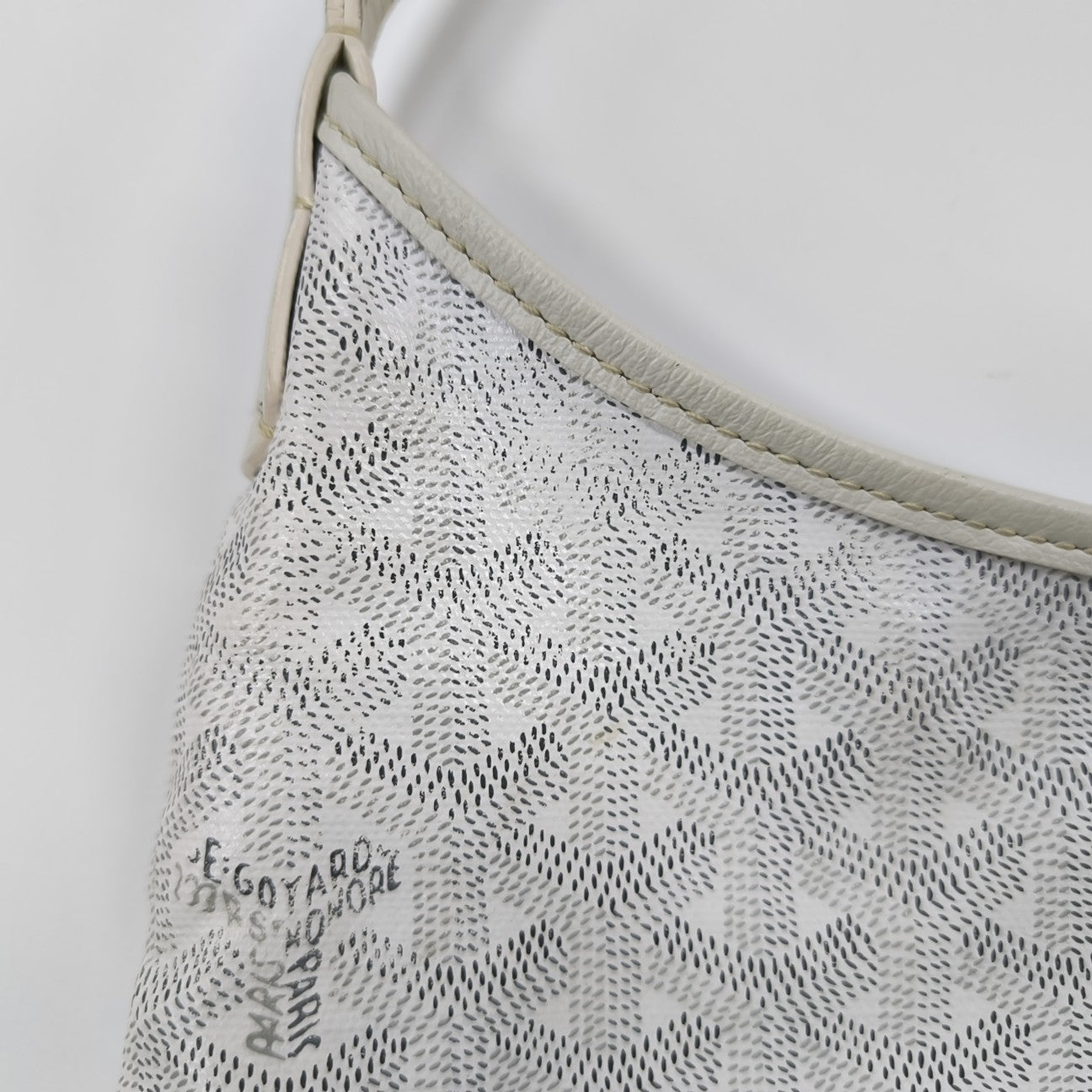 Hobo Coated Canvas White