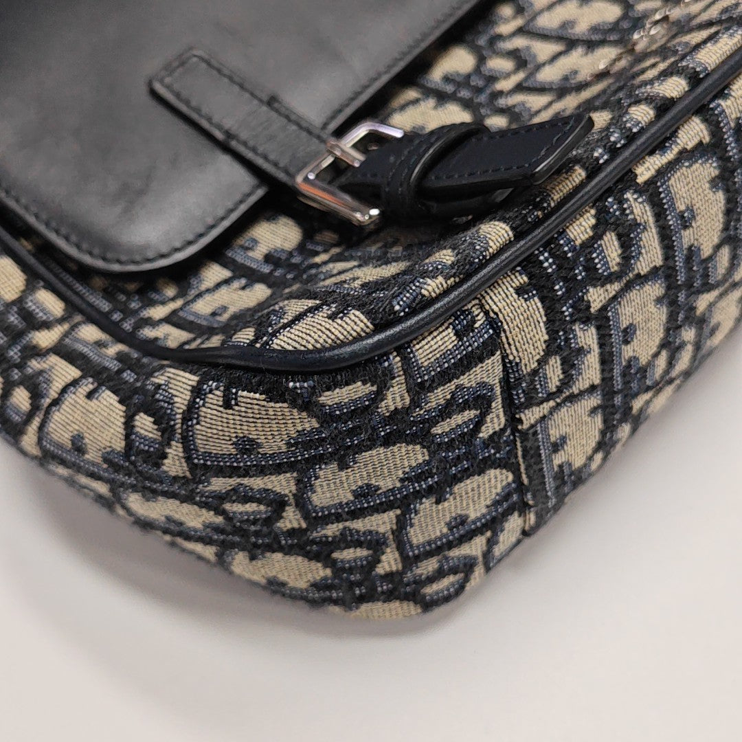 Canvas Shoulder Bag Blue