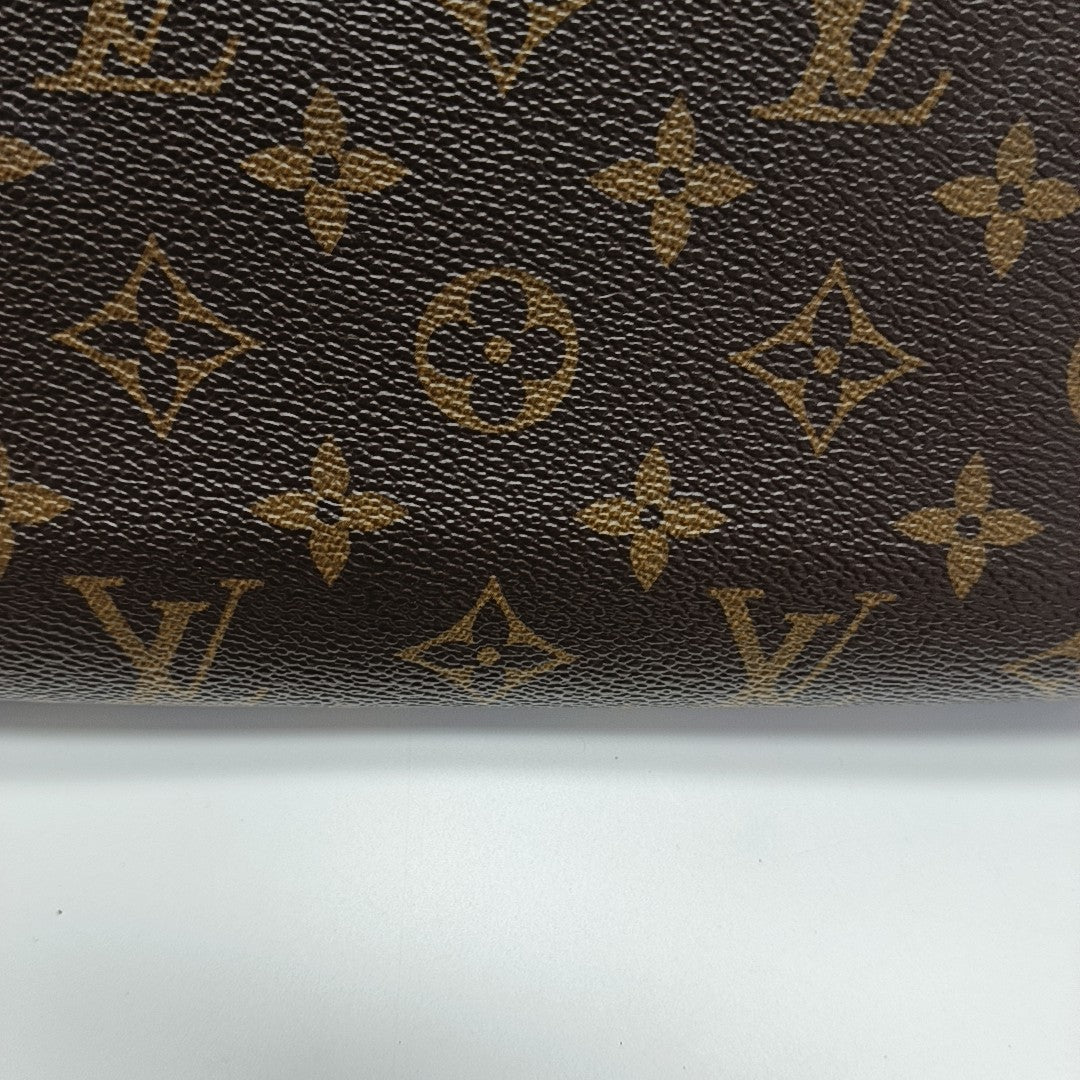 FÉLICIE Monogram Coated Canvas Brown