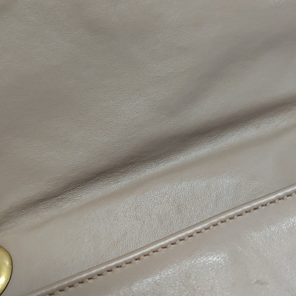 GG Marmont Medium Quilted Calfskin Beige