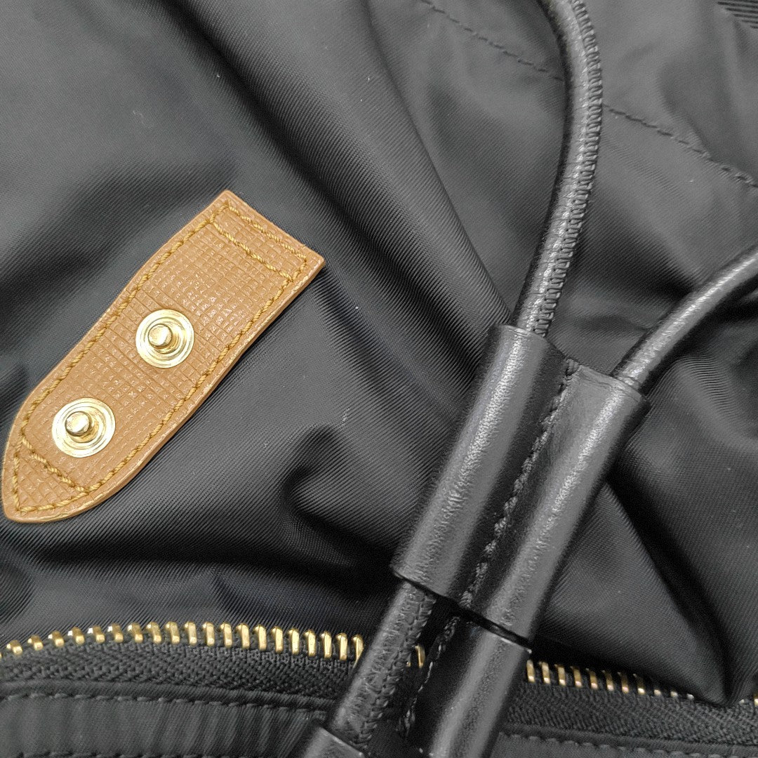 The Rucksack Medium Nylon Black
