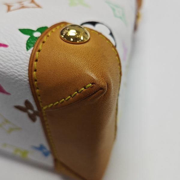 LV × TM ELIZA Monogram Coated Canvas White