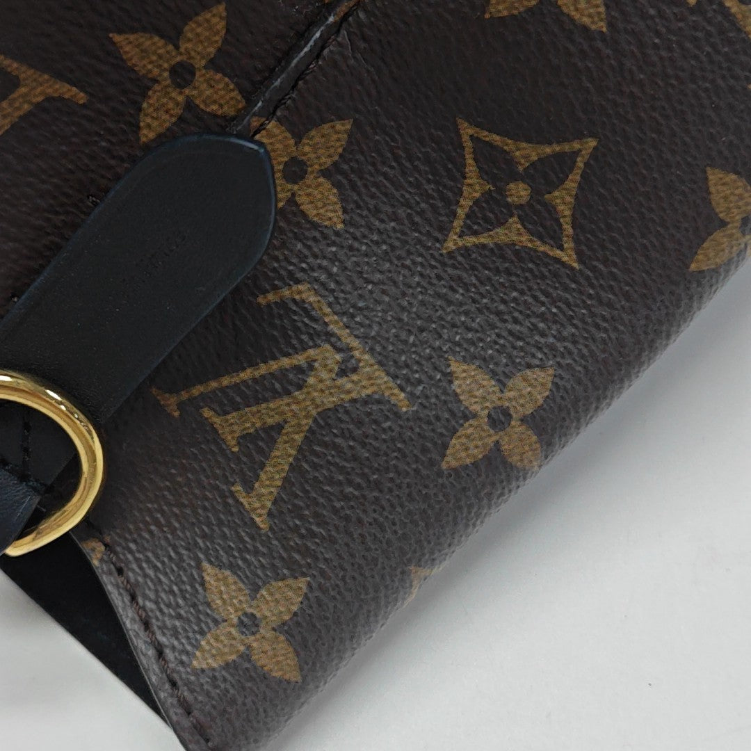NÉONOÉ MM Monogram Coated Canvas Brown
