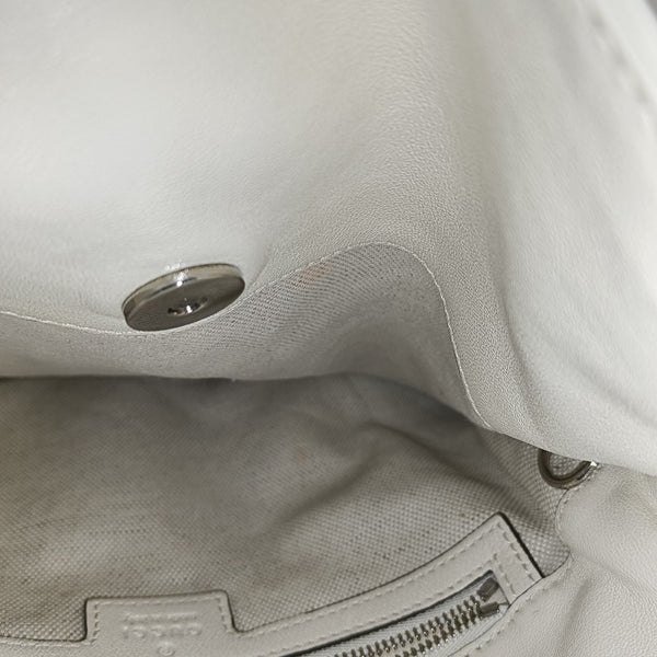 Quilted Calfskin White