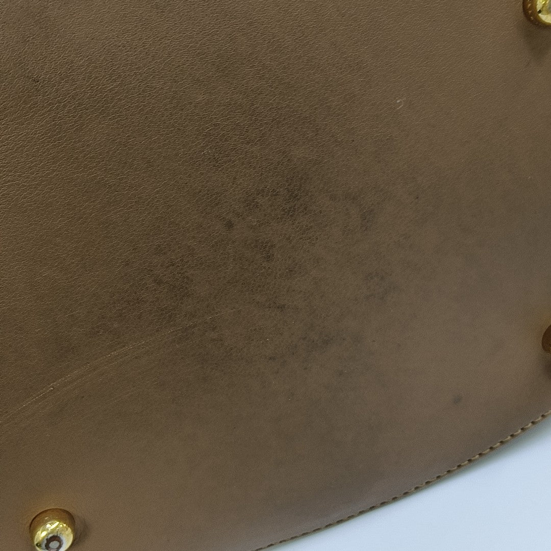 Suede Bucket Bag Brown