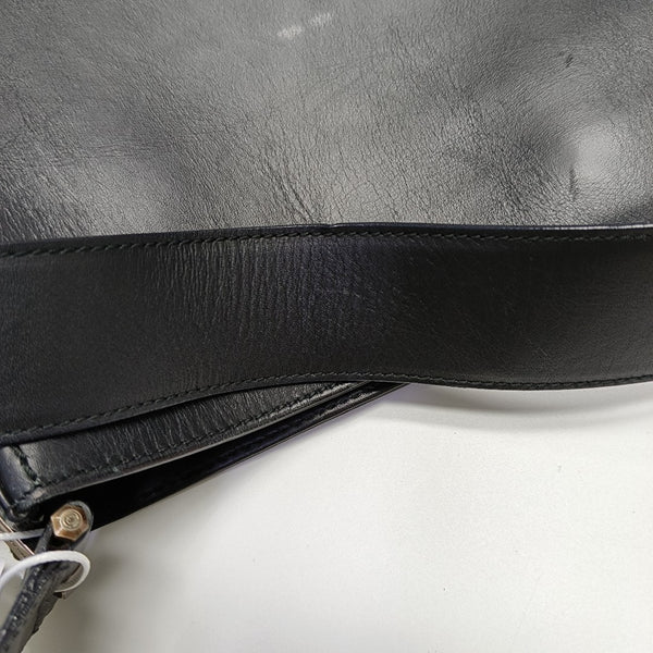 Calfskin Shoulder Bag Black