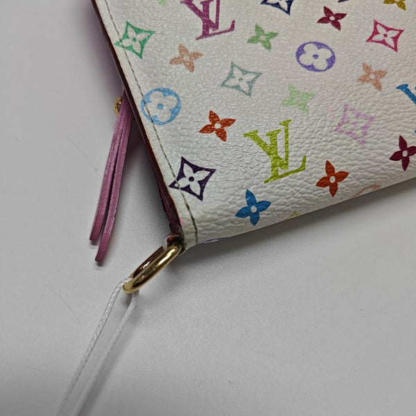 LV × TM INSOLITE Monogram Coated Canvas White Wallet