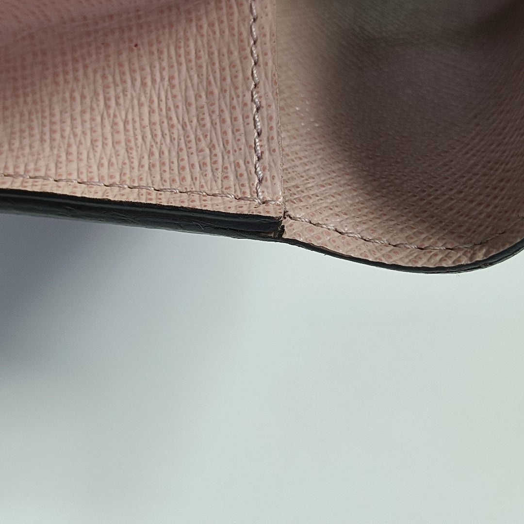 EMILIE Monogram Coated Canvas Brown Wallet