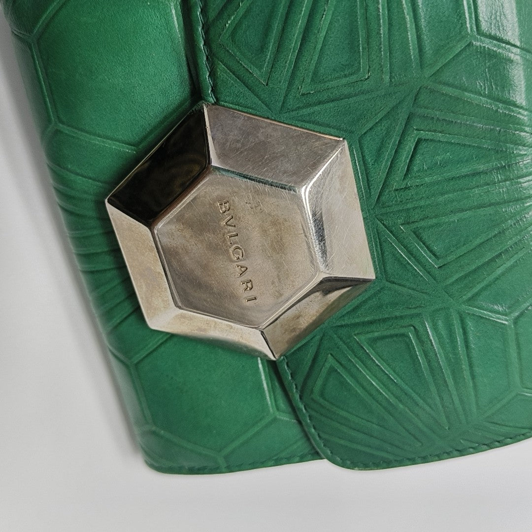 Calfskin Wallet Green