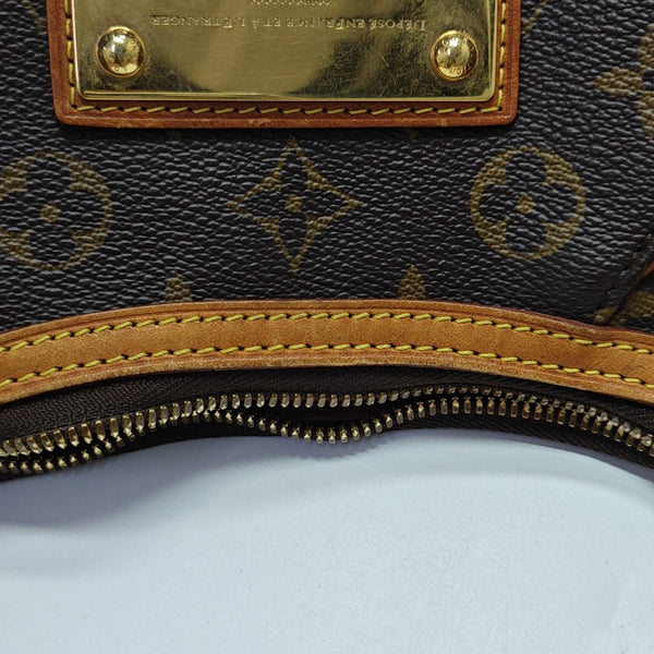 VINTAGE THAMES GM Monogram Coated Canvas Brown