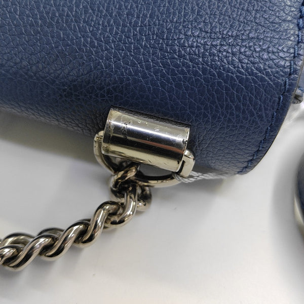 LOCKME BB Calfskin Blue
