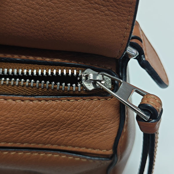 Puzzle Mini Calfskin Brown