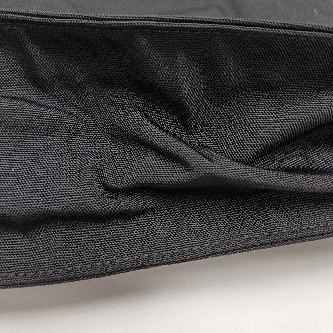 Fabric Shoulder Bag Black