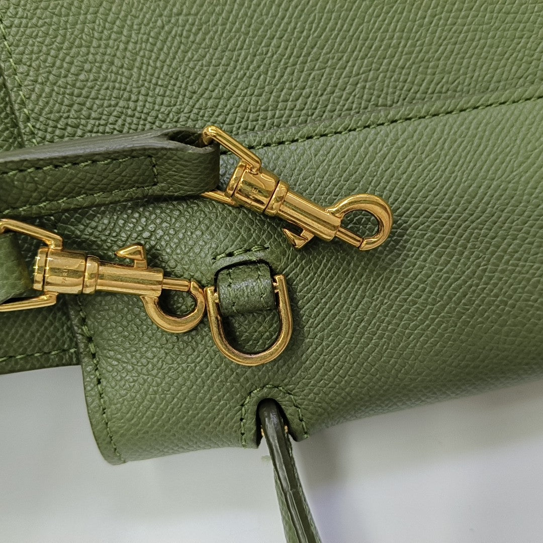 BELT Nano Calfskin Green