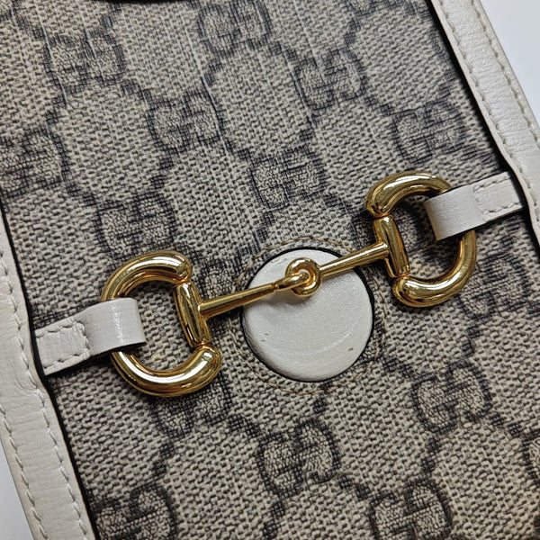 Horsebit 1955 Mini Coated Canvas Beige