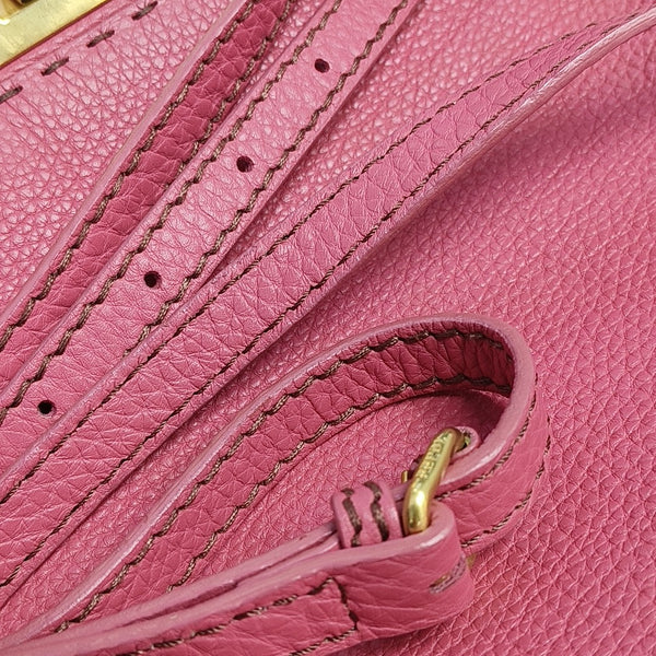 Peekaboo Medium Calfskin Pink