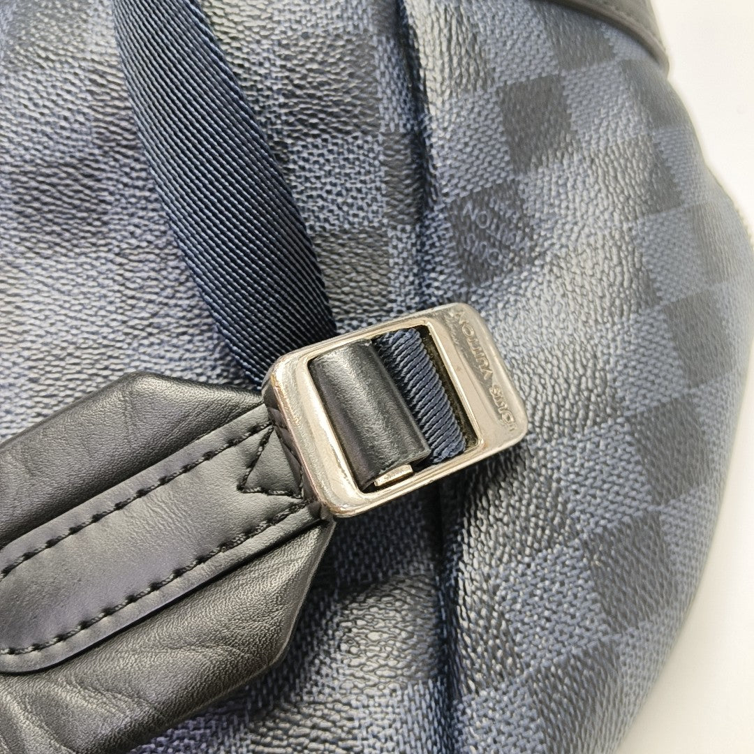 APOLLO Damier Coated Canvas Blue