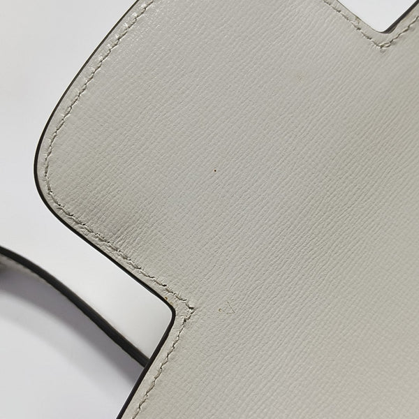 Horsebit 1955 Small Monogram Coated Canvas Beige